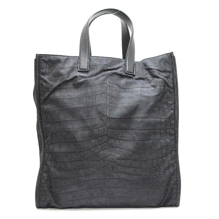 FENDI（フェンディ） 大SALE 美品 ナイロントートバッグ クロコ柄 