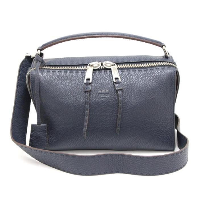 FENDI（フェンディ） SALE セレリア レイ 2WAYバッグ ネイビー