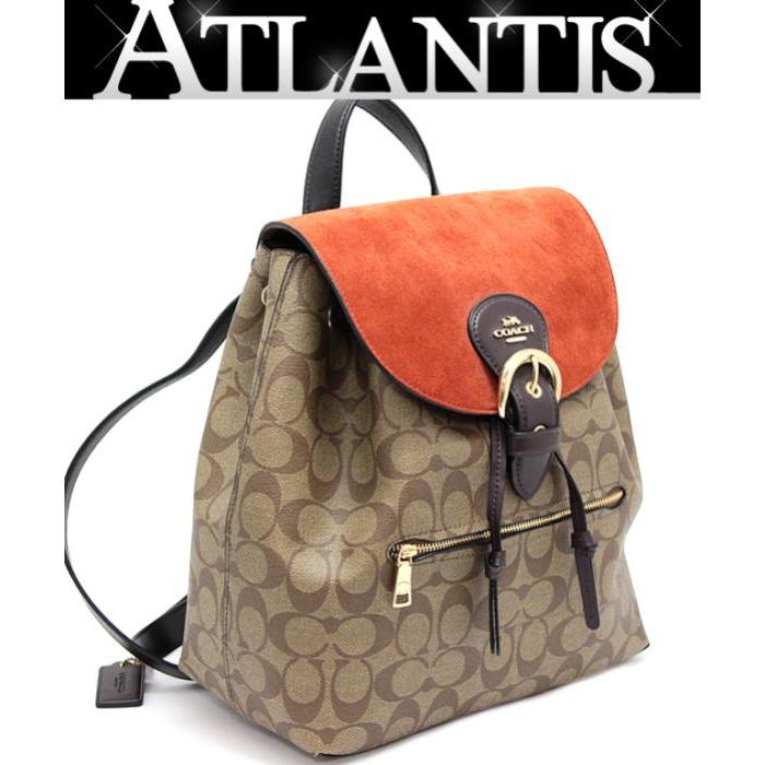 COACH（コーチ） 美品 バックパック リュックサック シグネチャー