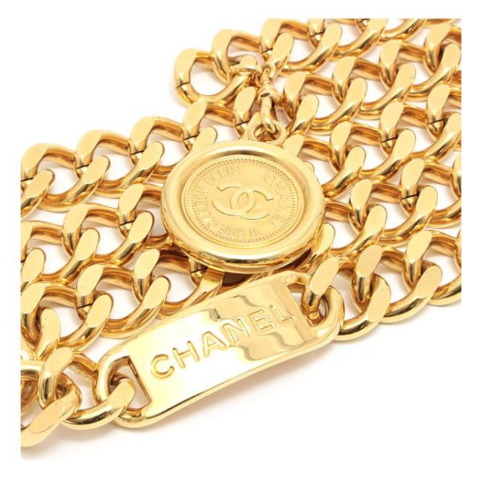 CHANEL（シャネル） 美品 ヴィンテージ ココマーク チェーンベルト