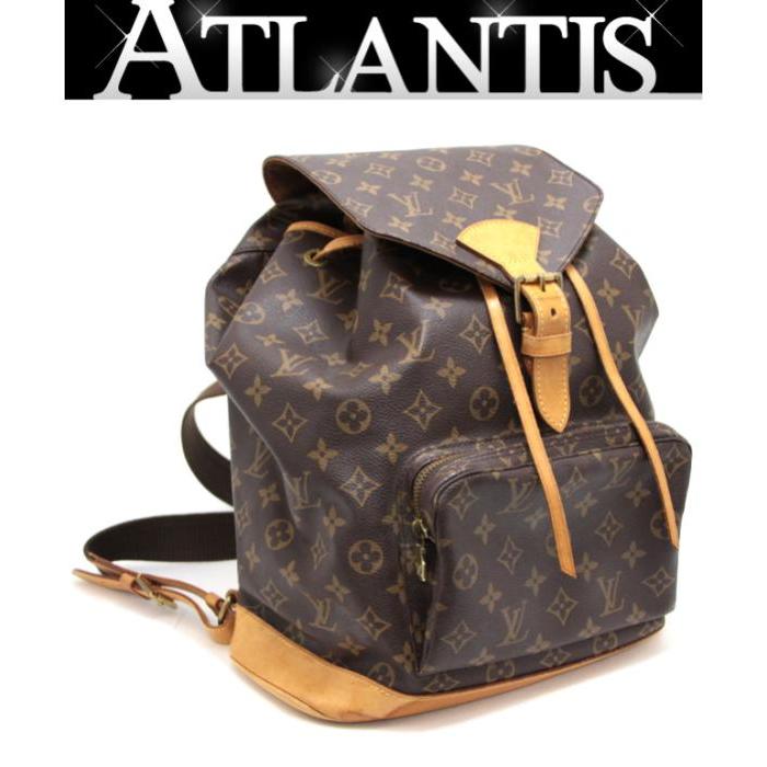 ルイヴィトン LOUIS VUITTON モンスリGM リュックサック バックパック