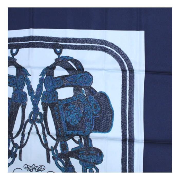 エルメス　スカーフ　大判　カレ　GALA 90 HERMES（エルメス） SALE カレ90 大判スカーフ BRIDES de GALA 式典用