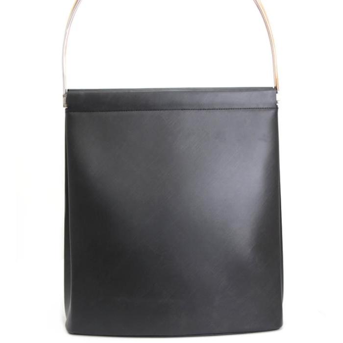 Cartier（カルティエ） 大SALE トリニティ ハンドバッグ レザー 黒