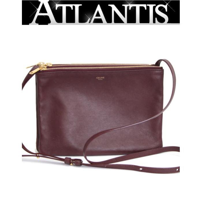 CELINE（セリーヌ） トリオ ラージ 斜め掛け ショルダーバッグ