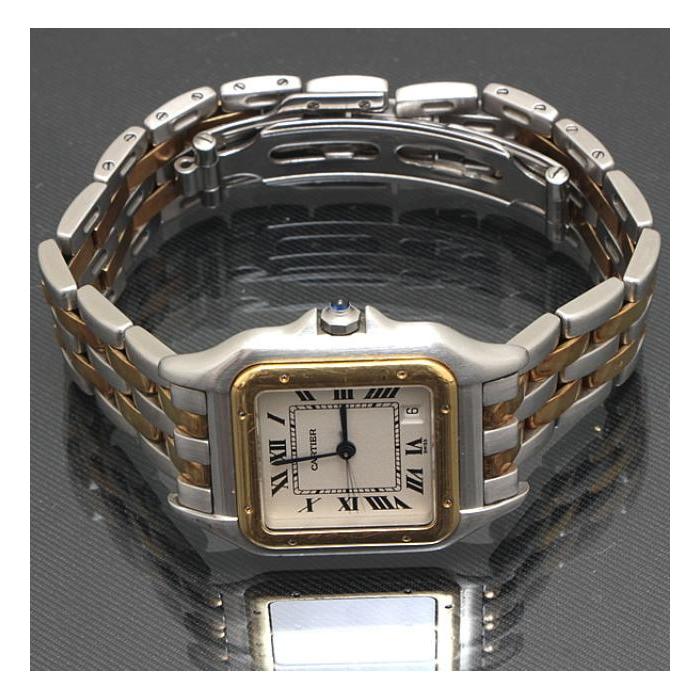 Cartier（カルティエ） パンテールMM 2ロウ コンビ レディース腕時計
