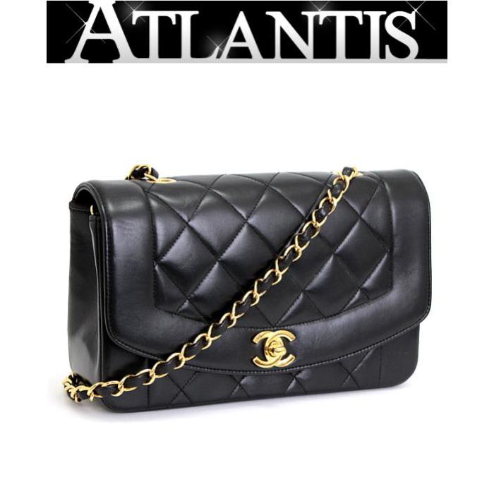 CHANEL 正規品 ダイアナフラップ ショルダーバッグ CHANEL シャネル ショルダーバッグ トートバッグ マトラッセ キャビア