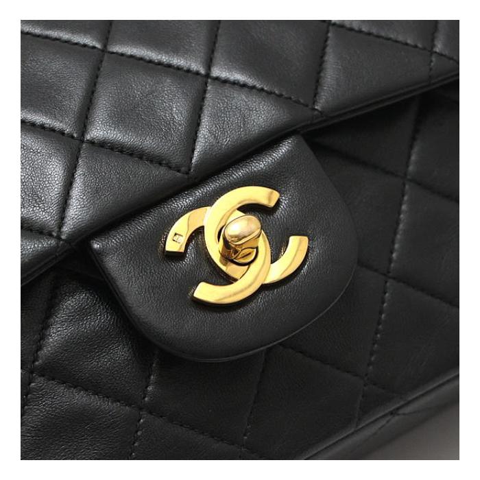 マトラッセ シャネル CHANEL マトラッセ25 Wチェーンショルダーバッグ