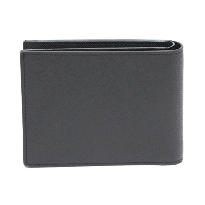 dunhill（ダンヒル） 美品 メンズ 二つ折り財布 レザー 黒 : atlantis