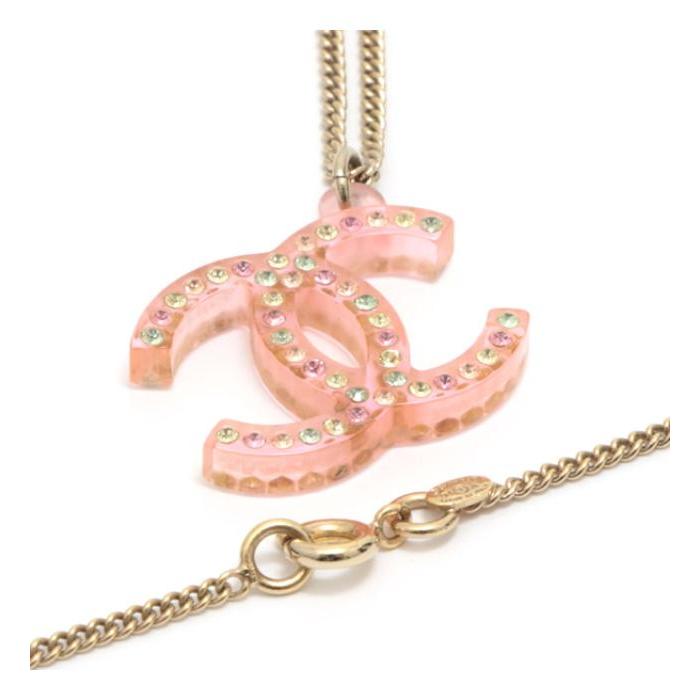 CHANEL（シャネル） ココマーク プラスチック ネックレス ミディアム