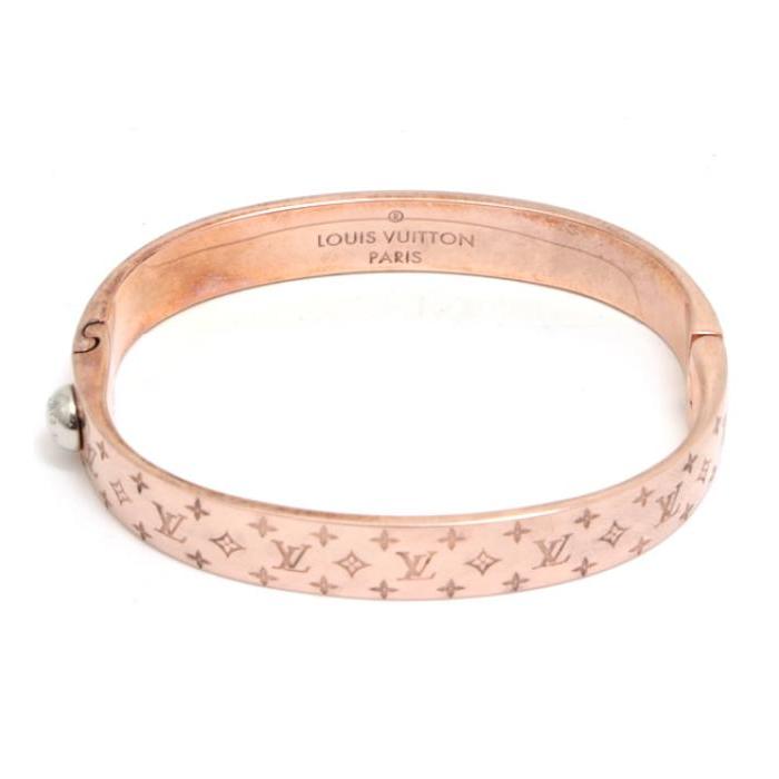 ★美品★　ルイヴィトン　モノグラム　バングル　ピンクゴールド 楽天市場】【中古】 ルイヴィトン カフ・モノグラム バングル