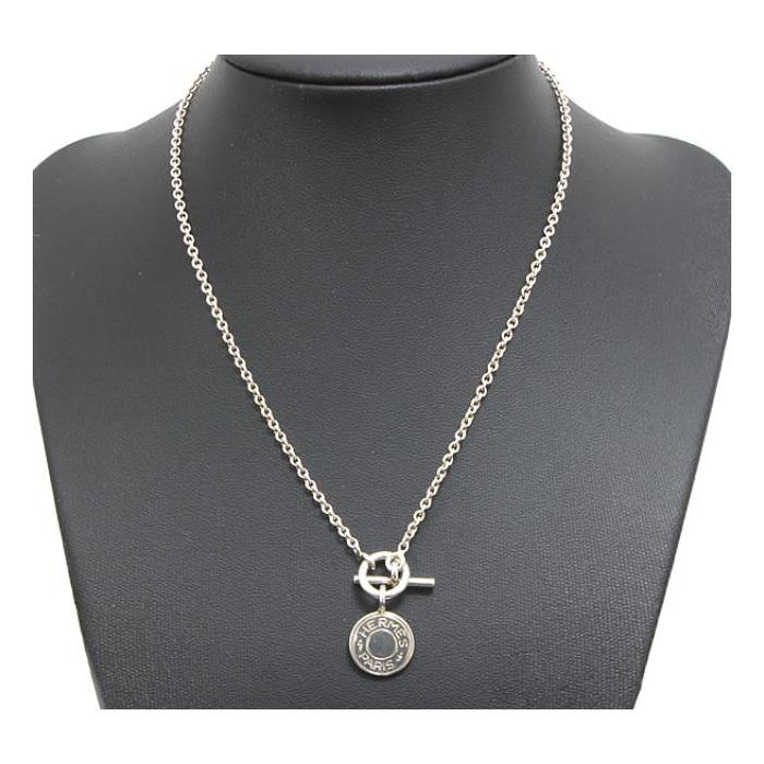 ト*ロ様 【美品 ネックレス】エルメス HERMES セリエラリアットシルバー HERMES エルメス セリエ ラリアット ネックレス シルバー SV925