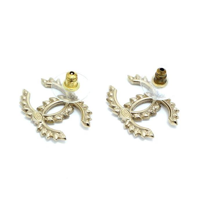 CHANEL（シャネル） 美品 キラキラココマーク ピアス ゴールド C20A 