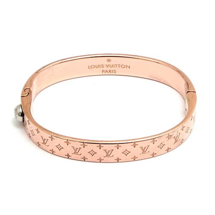 LOUIS VUITTON（ルイ・ヴィトン） ナノグラム ブレスレット バングル