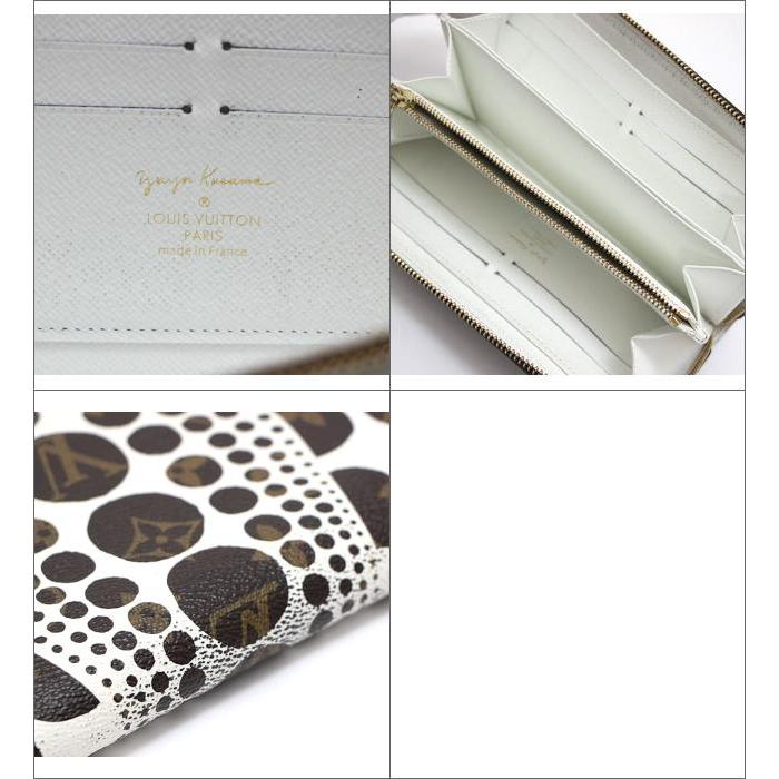 ルイヴィトン エピ 長財布 ジッピーウォレット 白 M6007j ルイヴィトン LOUIS VUITTON ジッピーウォレット 長財布 草間彌生 白