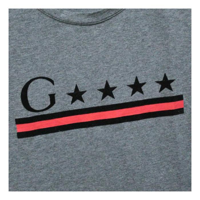 GUCCI（グッチ） SALE 半袖 Tシャツ スター ロゴ グレー size S 296197 
