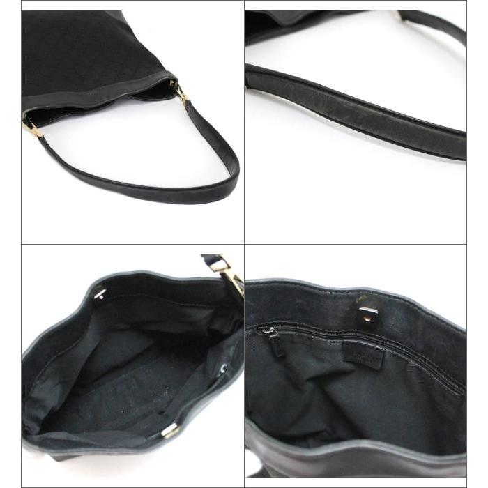 GUCCI（グッチ） ワンショルダー トートバッグ GG柄 キャンパス×レザー