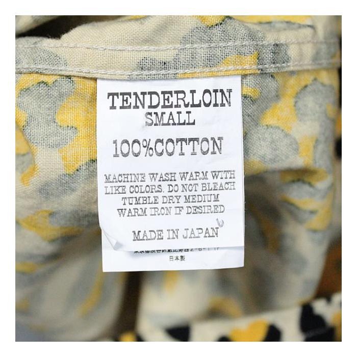 TENDERLOIN（テンダーロイン） SALE 未使用 半袖シャツ レオパード