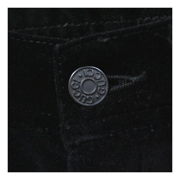 GUCCI（グッチ） SALE メンズ ベロア パンツ 黒 size46 61369