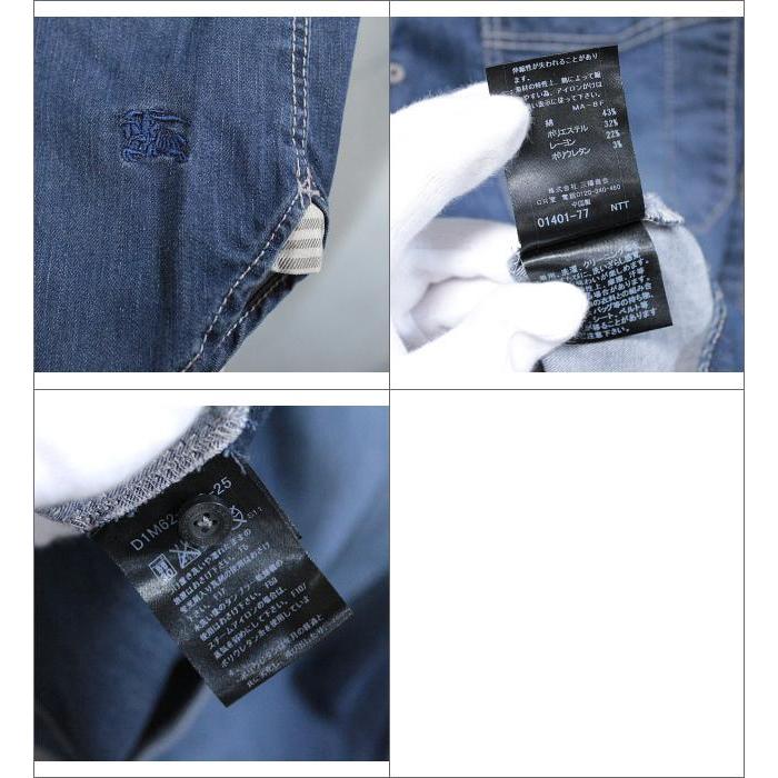 【最終値下げ】BURBERRY バーバリー デニムシャツ BURBERRY（バーバリー） 最終値下げ ブラックレーベル デニムシャツ