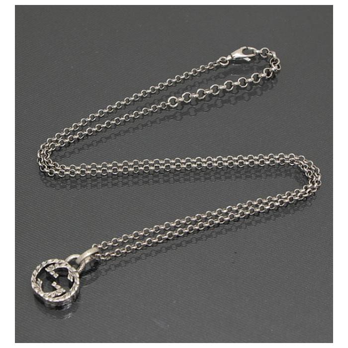 GUCCI（グッチ） 美品 インターロッキングG ネックレス ペンダント