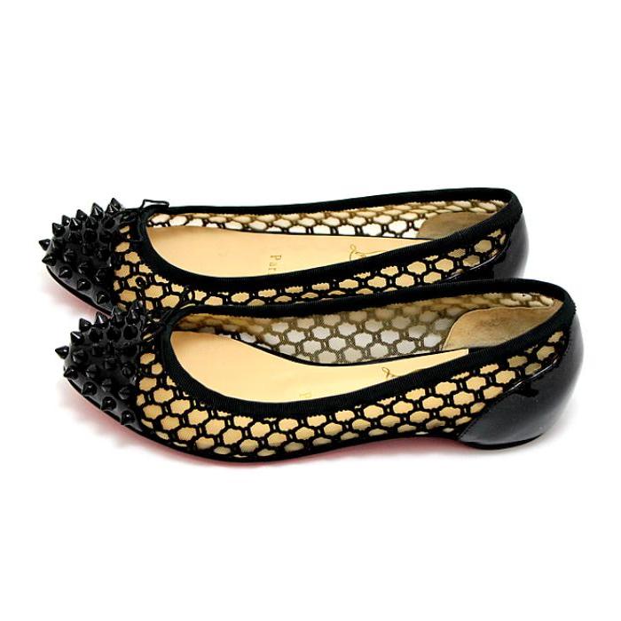 SALE クリスチャンルブタン Christian louboutin フラットシューズ 