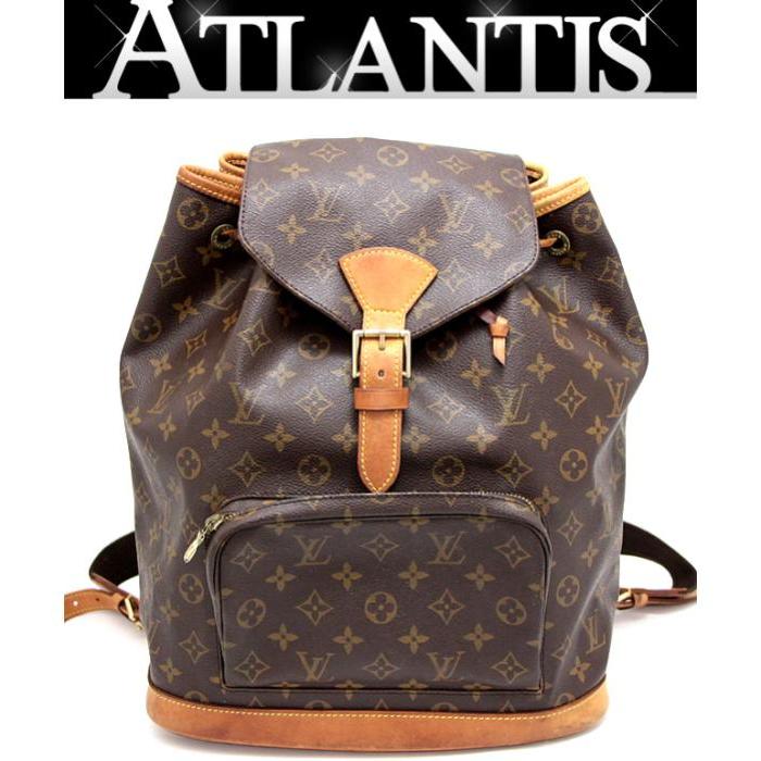 ルイヴィトン　リュック　モンスリgm ルイヴィトン LOUIS VUITTON モンスリGM リュックサック バック