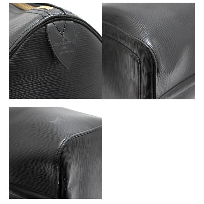 美品 ルイヴィトン LOUIS VUITTON キーポル45 エピ 黒 M42972
