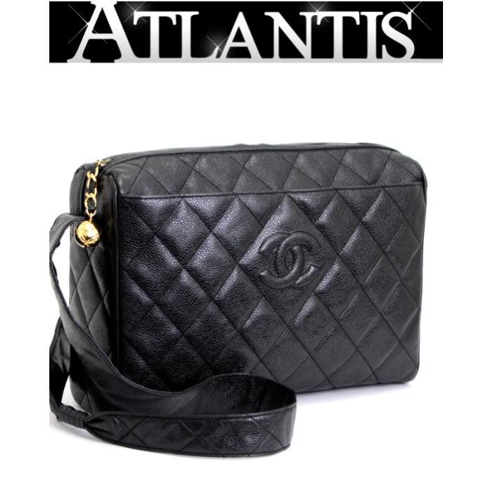 マトラッセ CHANEL シャネル キャビア マトラッセ30 レザーショルダー