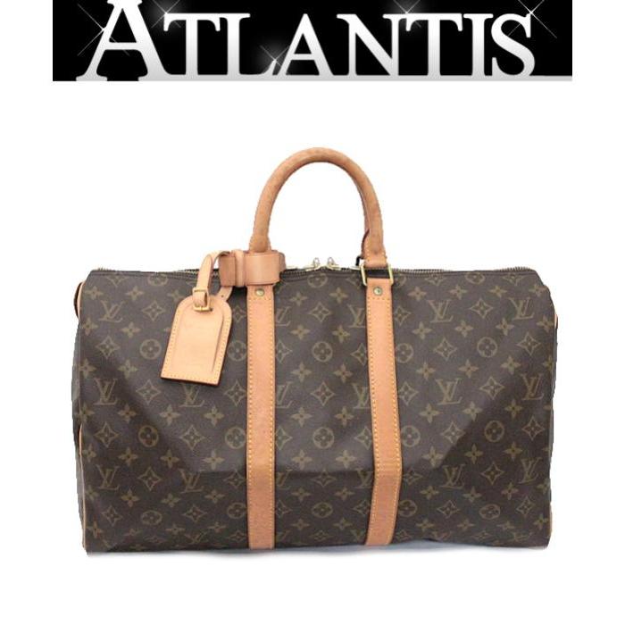 ヴィトン キーポル45 モノグラム ボストンバッグ 美品】ルイヴィトン キーポル45 モノグラム ボストンバッグ 正規