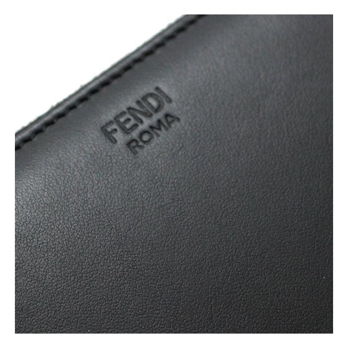 FENDI（フェンディ） 美品 ラウンドファスナー長財布 モンスター