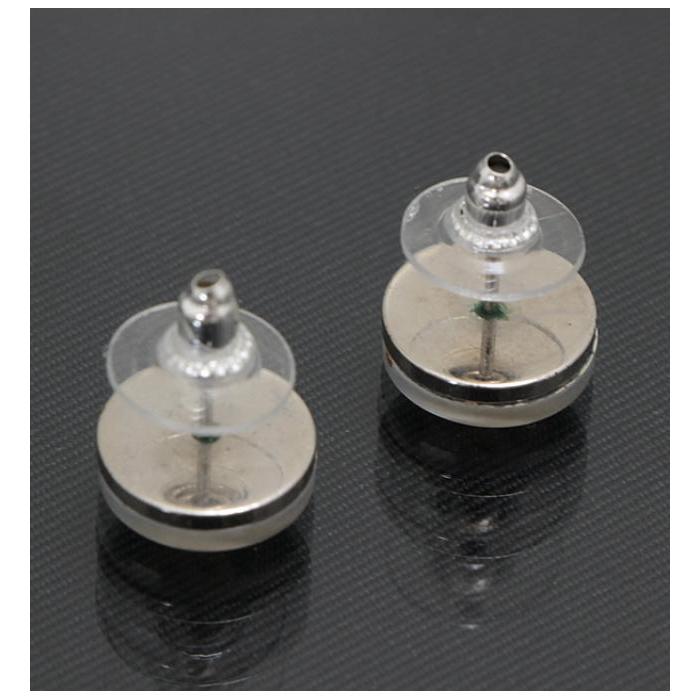 CHANEL（シャネル） ココマーク サークル ミラー ピアス クリア