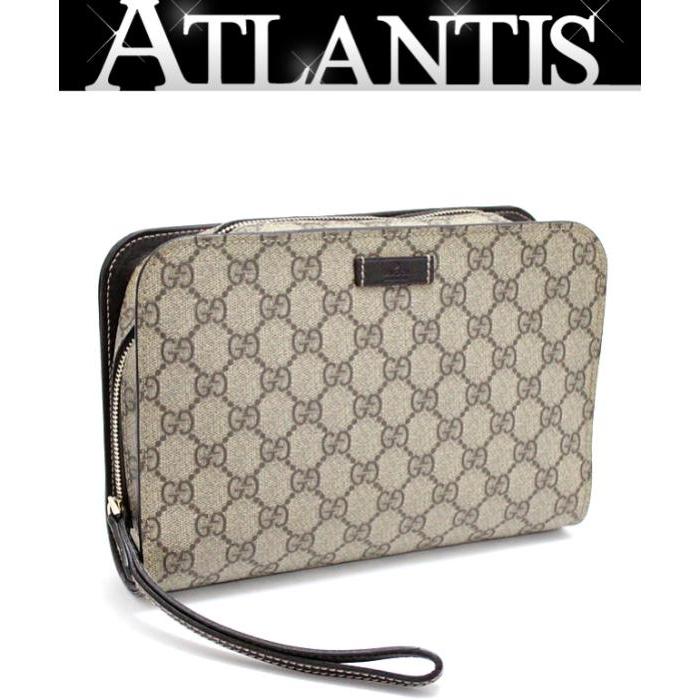 GUCCI GGセカンドバッグ GUCCI（グッチ） GUCCI GG柄 セカンドバッグ クラッチバッグ PVCレザー
