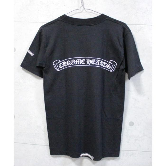 CHROME HEARTS クロムハーツ スクロールラベル Tシャツ size:S 