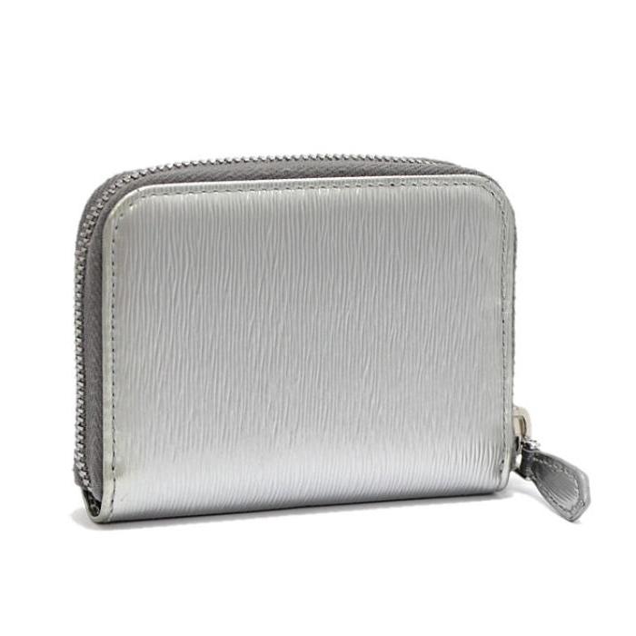 PRADA 美品 プラダ ラウンドファスナー コンパクトウォレット