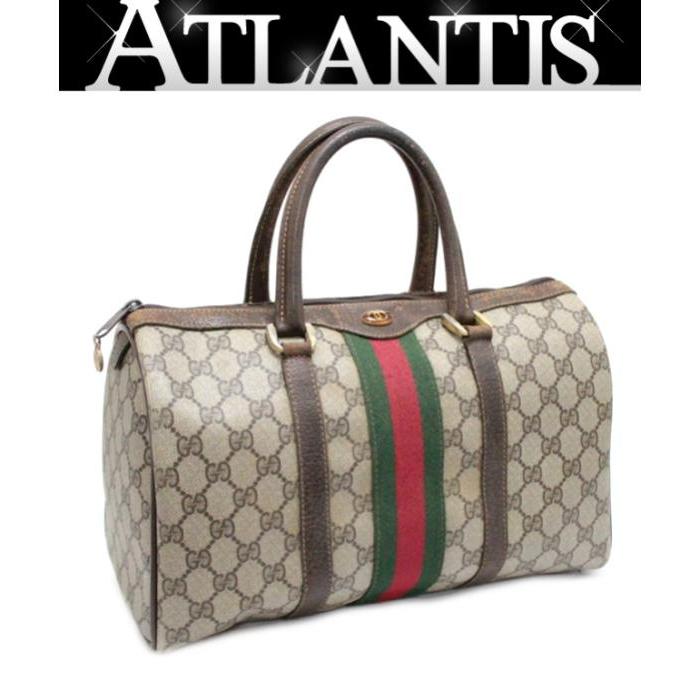 GUCCI（グッチ） オールドグッチ ミニボストンバッグ シェリーライン