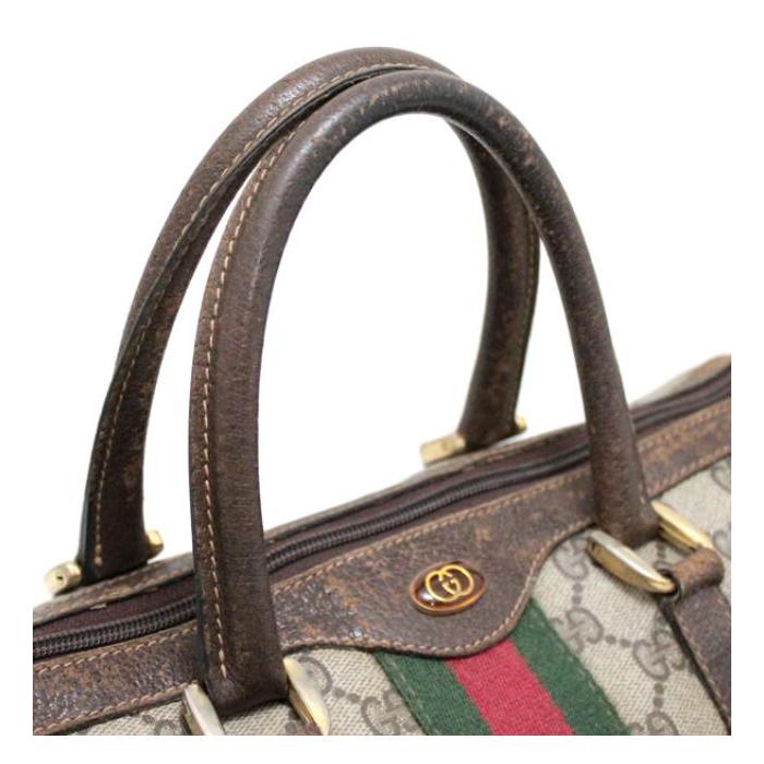 GUCCI（グッチ） オールドグッチ ミニボストンバッグ シェリーライン