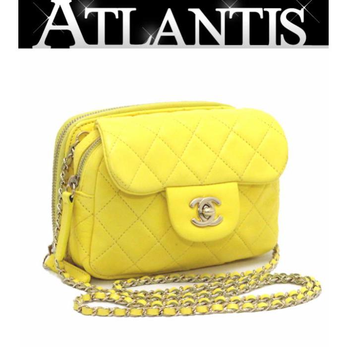 CHANEL（シャネル） マトラッセ ミニチェーンショルダーバッグ