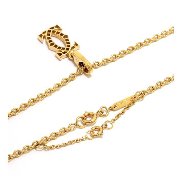 Cartier（カルティエ） Cartier 2Cダイヤネックレス 750 YG : atlantis 