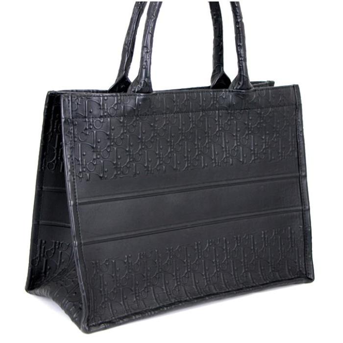 Christian Dior クリスチャンディオールブックトート　ブラックカーフ Christian Dior クリスチャンディオールブックトート ブラックカーフ