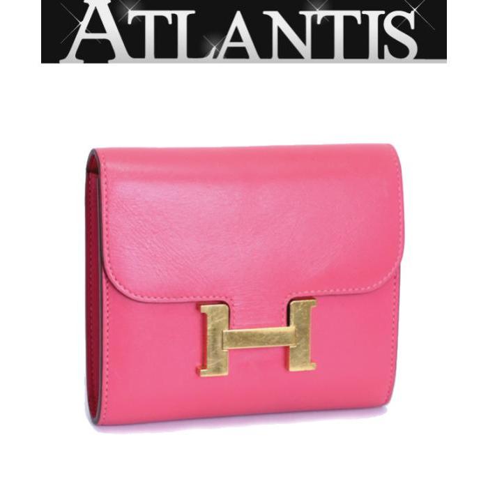 HERMES（エルメス） コンスタンス コンパクト 二つ折り財布 G金具 