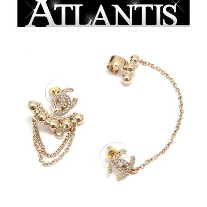 CHANEL（シャネル） 美品 キラキラ ココマーク スイングピアス