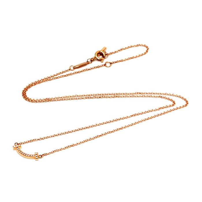 TIFFANY&Co.（ティファニー） TIFFANY＆CO Tスマイル ネックレス ミニ