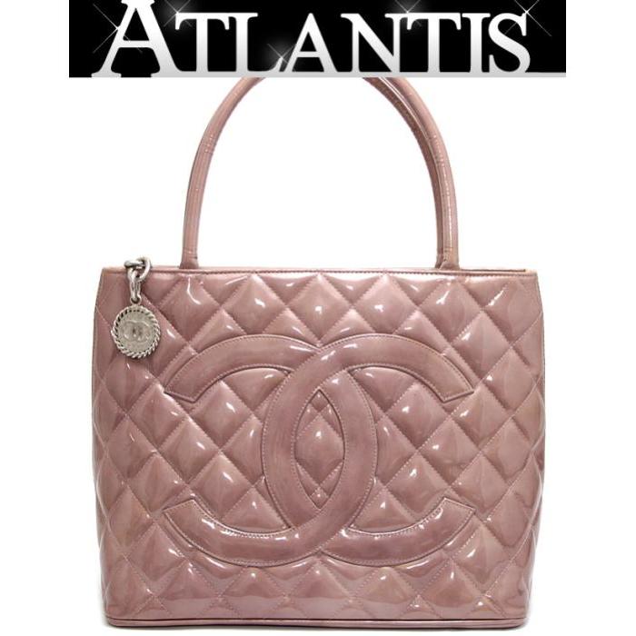 CHANEL ココマーク エナメル トートバッグ パープル」 CHANEL（シャネル） マトラッセ デカココマーク 復刻トート バッグ
