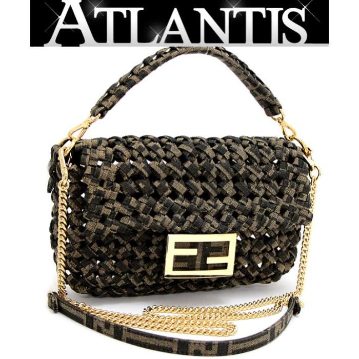 FENDI（フェンディ） ミニバケット イントレッチオ 2WAY チェーン