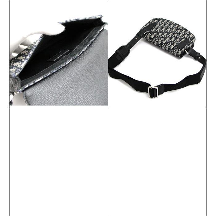 Christian Dior ディオール トロッター サドルボディバッグ オブリーク  