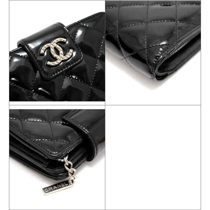 お値下げしました(>_<) シャネル 折り財布 CHANEL（シャネル） 三つ折り財布 マトラッセ ブラック AAP0231 Y01588