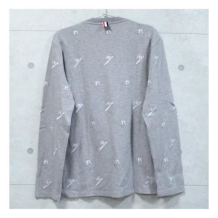 THOM BROWNE（トム ブラウン） 長袖Tシャツ ロンT トレーナー スキー柄