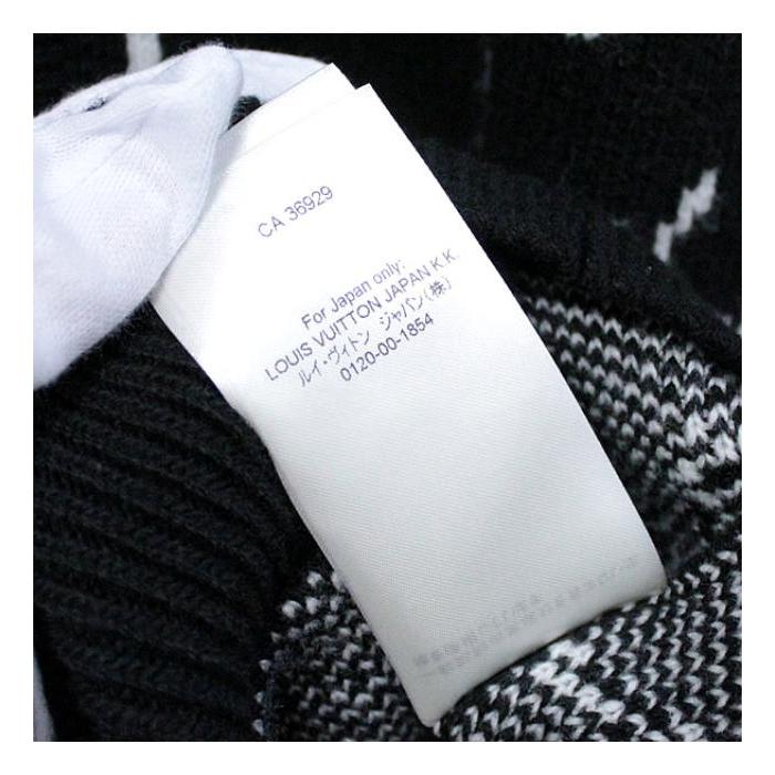 新品未使用 ルイヴィトン ダミエ ジャガードカーディガンS 2023SS☆即納【LV ルイヴィトン】 シスルジャカードカーディガン