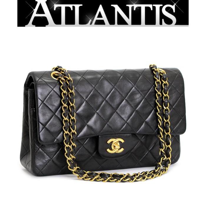 マトラッセ シャネル CHANEL マトラッセ25 Wフラップ チェーン 