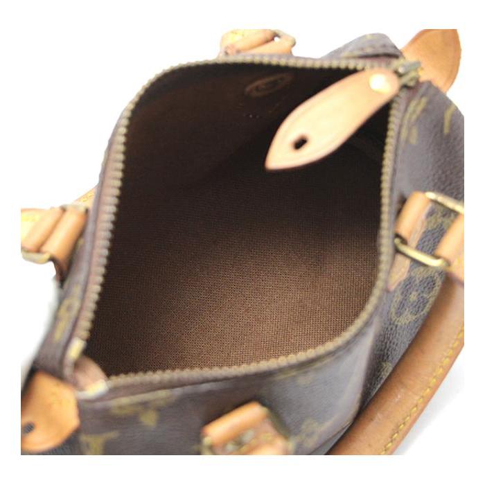 ルイヴィトン LOUIS VUITTON ミニスピーディ ハンドバッグ モノグラム